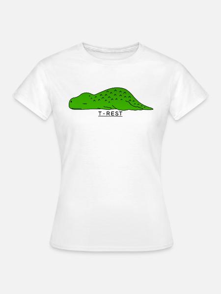 T-Rest - Frauen T-Shirt - Weiß