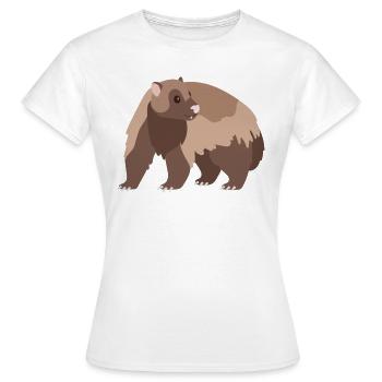 Beaucoup de bouffe - T-shirt Femme - blanc - Devant - AI Model Female 172 dark (172cm)