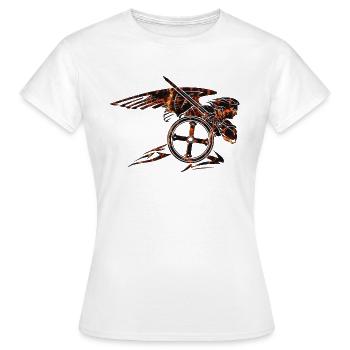 Michael Erzengel Heiliger Christlicher Engel Heiliger Heiliger Snkt - Frauen T-Shirt - Weiß - Vorne - AI Model Female 172 dark (172cm)