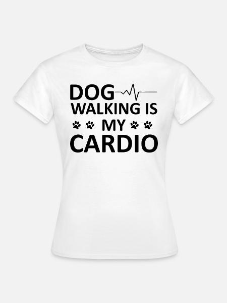 Dog Hund - Frauen T-Shirt - Weiß