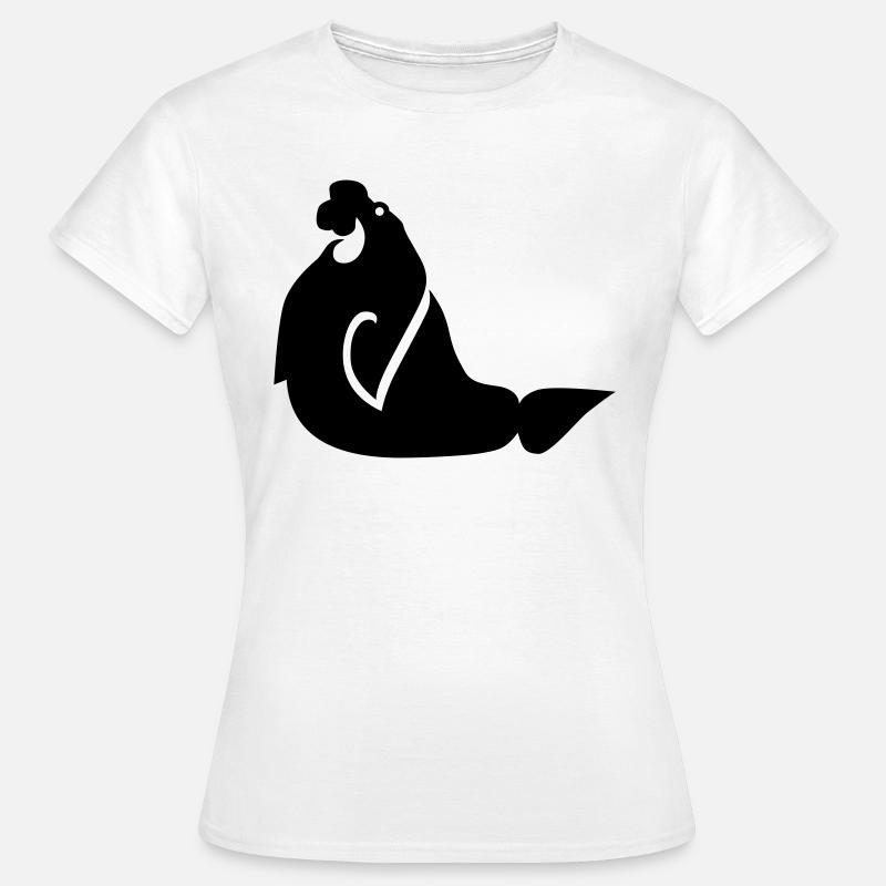 Walrus 01 - Women's T-Shirt - white