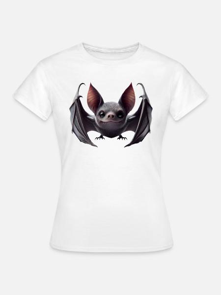 Fledermaus 2 - Frauen T-Shirt - Weiß