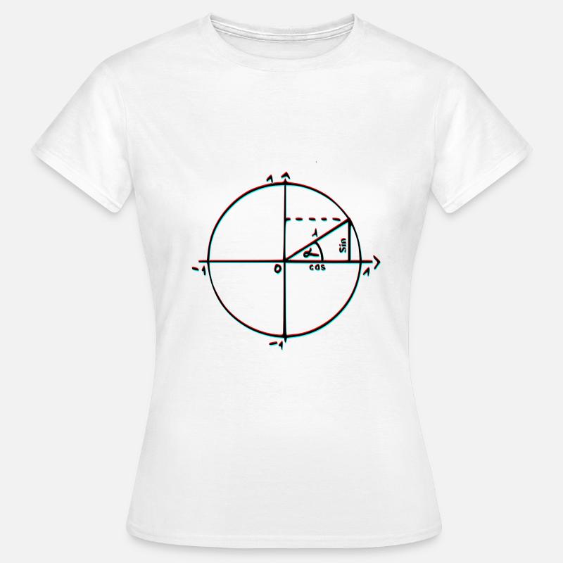 unit circle - Women's T-Shirt - white