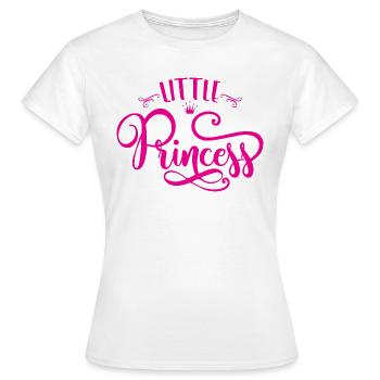 Little Princess - Frauen T-Shirt - Weiß - Vorne - AI Model Female 172 dark (172cm)
