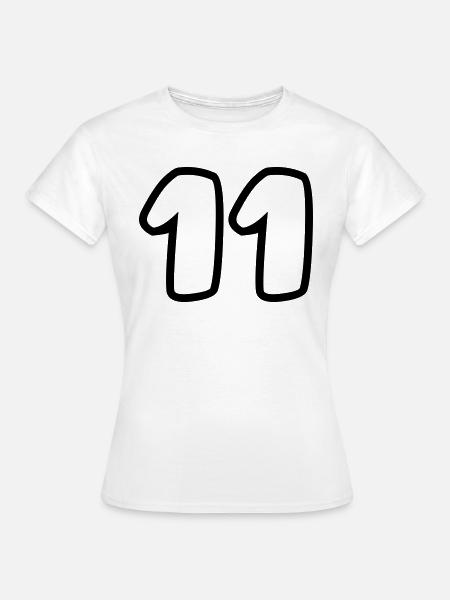 11 - Frauen T-Shirt - Weiß
