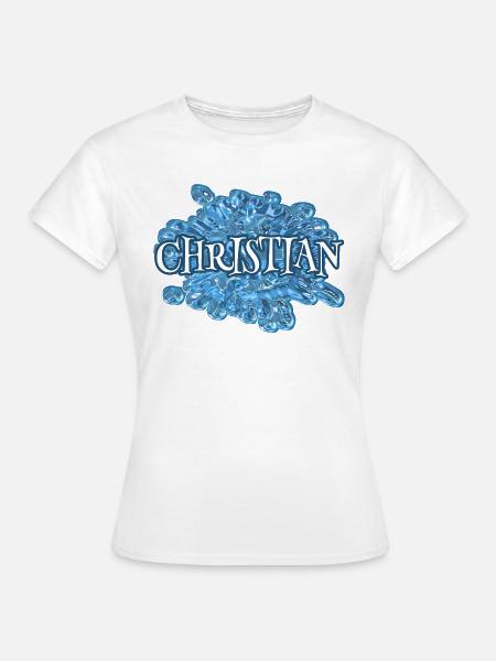 christian - Frauen T-Shirt - Weiß