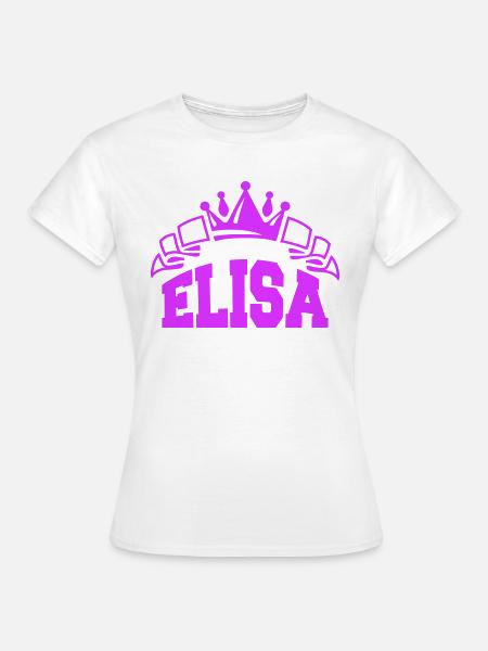 elisa - Frauen T-Shirt - Weiß