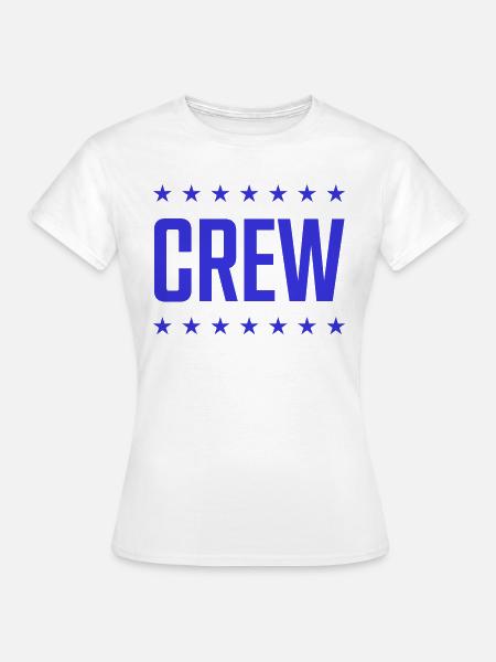 crew - Frauen T-Shirt - Weiß