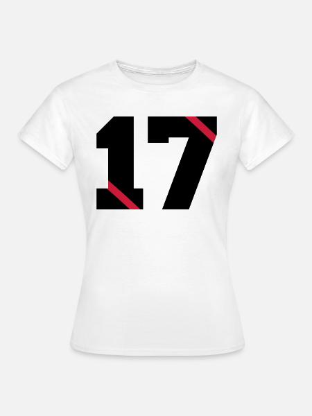 17 - Frauen T-Shirt - Weiß