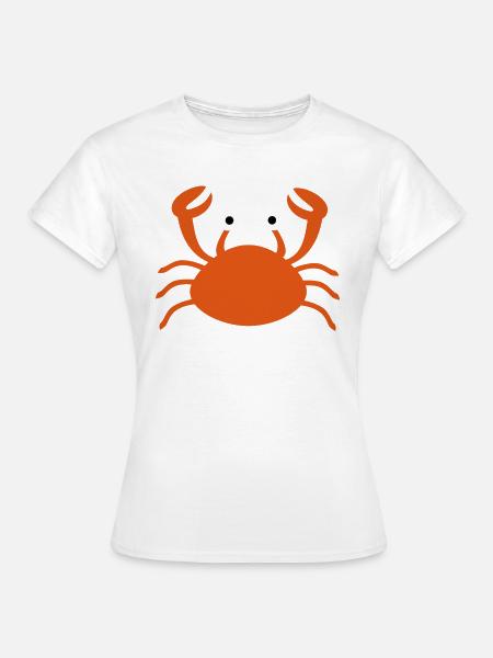Krabbe - Frauen T-Shirt - Weiß
