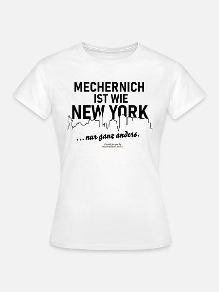 Mechernich - Frauen T-Shirt - Weiß