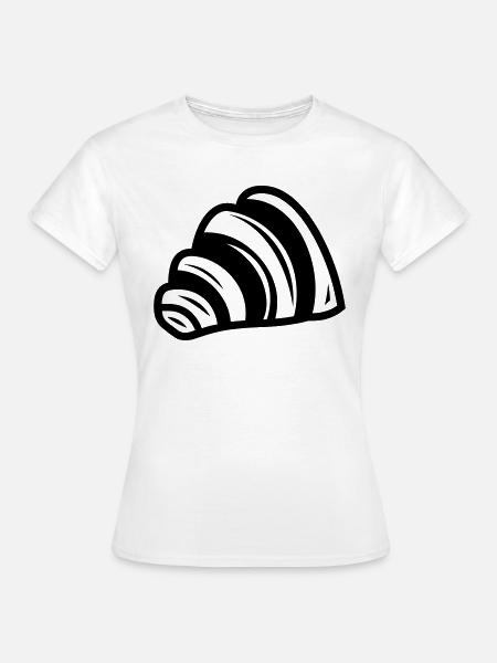 Halbmond - Frauen T-Shirt - Weiß