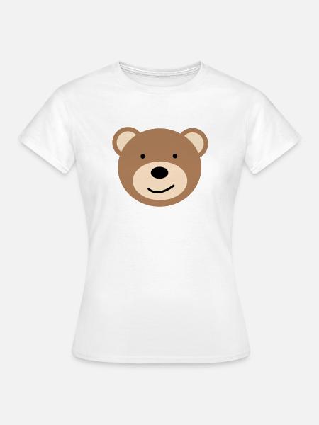 Bär - Kinderbär - Frauen T-Shirt - Weiß