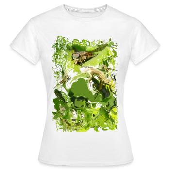 Insecte - T-shirt Femme - blanc - Devant - AI Model Female 172 dark (172cm)