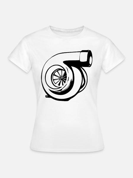 Turbolader - Frauen T-Shirt - Weiß
