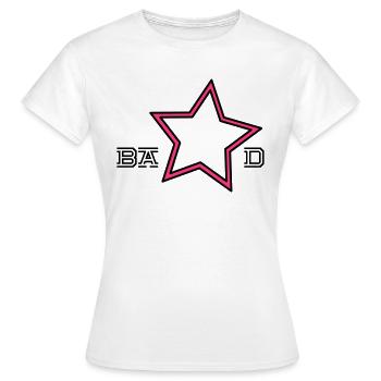 Bâtard - T-shirt Femme - blanc - Devant - AI Model Female 172 dark (172cm)