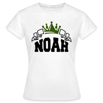 noah - Frauen T-Shirt - Weiß - Vorne - AI Model Female 172 dark (172cm)