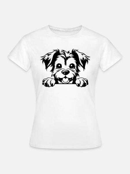 Terrier - Frauen T-Shirt - Weiß