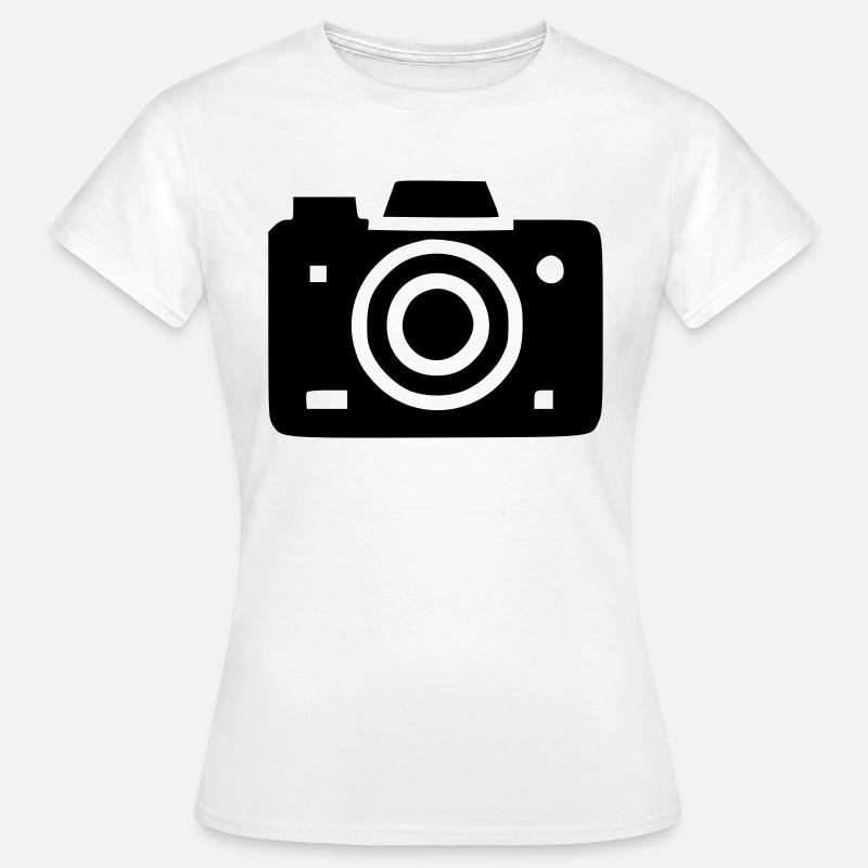 Camera - Women's T-Shirt - white