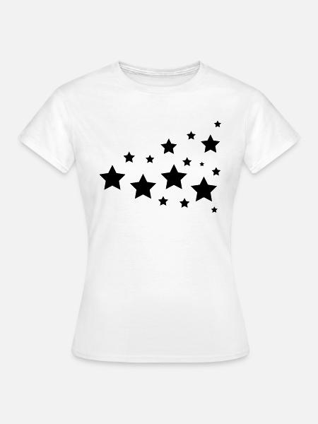 stars - Frauen T-Shirt - Weiß