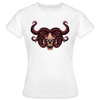 Crane Medusa - Women's T-Shirt - white - Front - AI Model Female 172 dark (172cm)