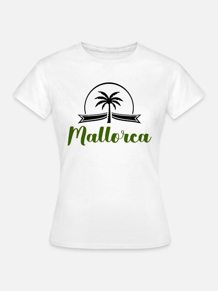 mallorca - Frauen T-Shirt - Weiß