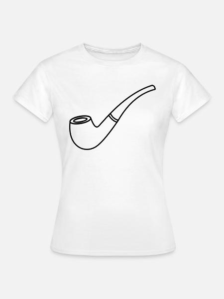 Pfeife - Frauen T-Shirt - Weiß