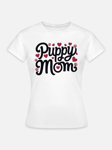 Hündchen - Frauen T-Shirt - Weiß