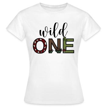 Anniversaire - T-shirt Femme - blanc - Devant - AI Model Female 172 dark (172cm)