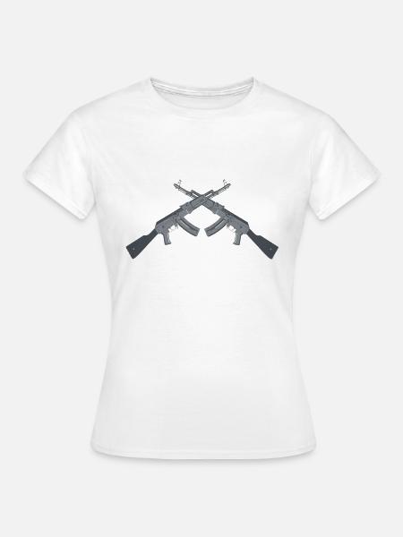 AK REVOLUTION - Frauen T-Shirt - Weiß