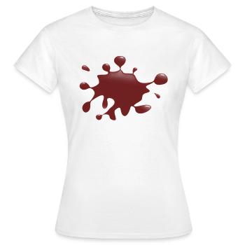 Splash - Women's T-Shirt - white - Front - AI Model Female 172 dark (172cm)