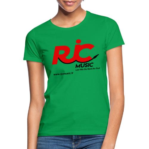 RJC Music avec site - T-shirt Femme