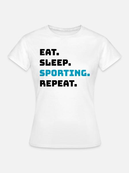 Sports - Frauen T-Shirt - Weiß