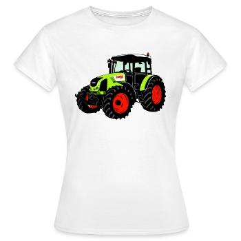 Tractor - tractor - tug - farmer - Women's T-Shirt - white - Front - AI Model Female 172 dark (172cm)