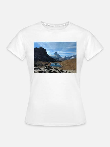 Matterhorn - Frauen T-Shirt - Weiß