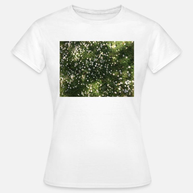 Gänseblümchen - Frauen T-Shirt - Weiß