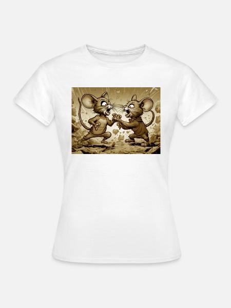 Die Mouses - Frauen T-Shirt - Weiß