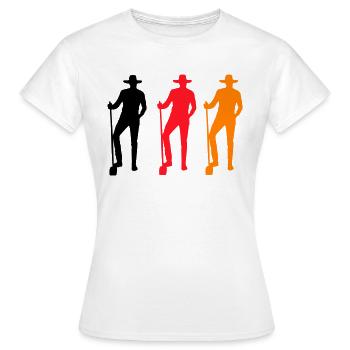 Farmer Colored - Women's T-Shirt - white - Front - AI Model Female 172 dark (172cm)