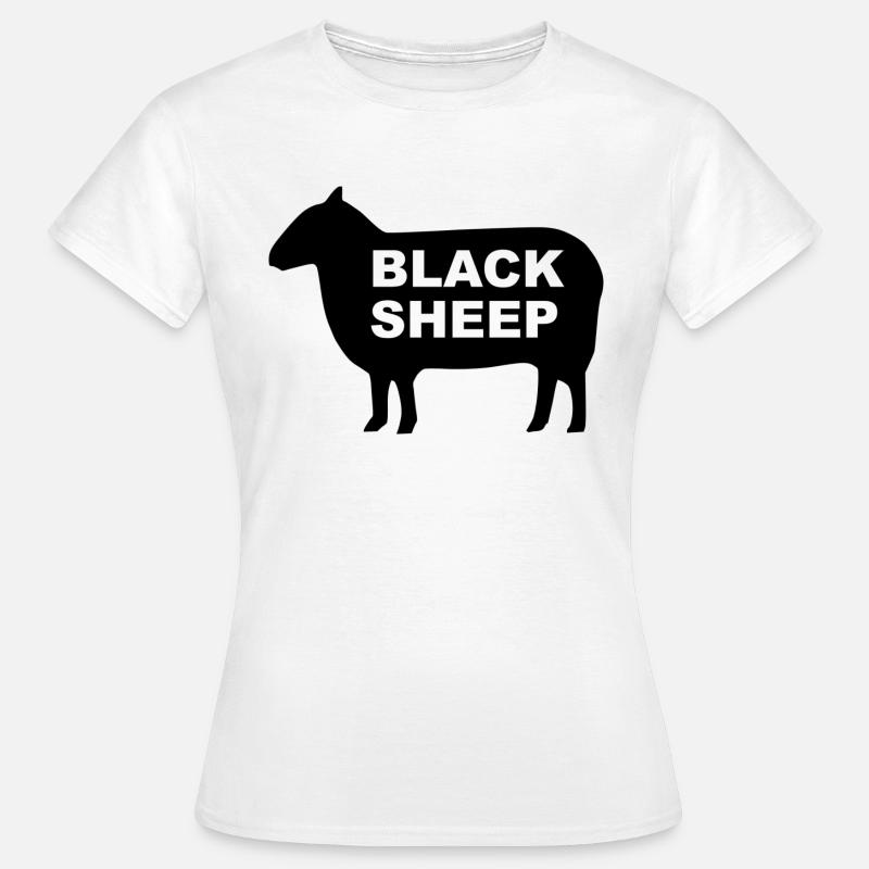 PECORA NERA - Maglietta da donna - bianco