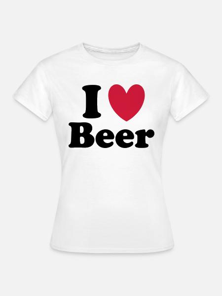Beer - Frauen T-Shirt - Weiß