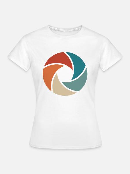 Kamera - Frauen T-Shirt - Weiß