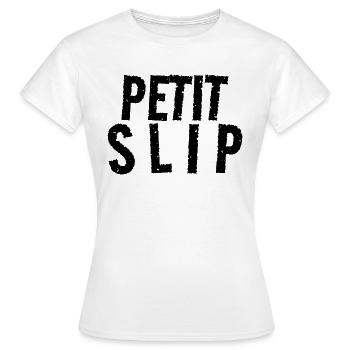 petit slip - T-shirt Femme - blanc - Devant - AI Model Female 172 dark (172cm)