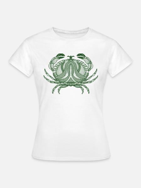 Krebs - Frauen T-Shirt - Weiß
