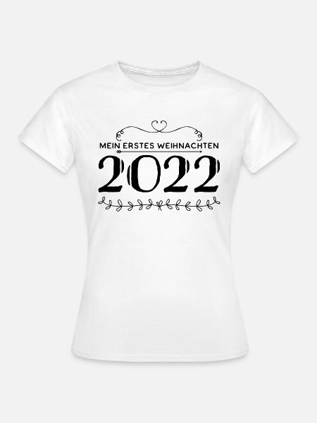 Mein erstes Weihnachten - Frauen T-Shirt - Weiß