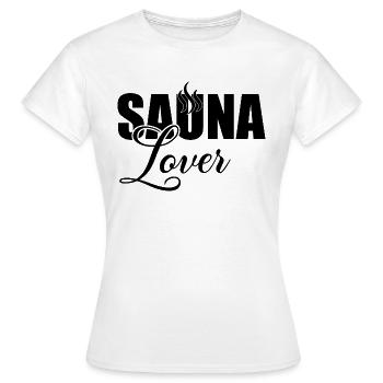 Sauna Wellness Spa - Frauen T-Shirt - Weiß - Vorne - AI Model Female 172 dark (172cm)