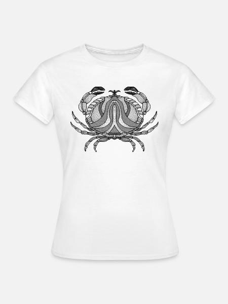 Krebs - Frauen T-Shirt - Weiß