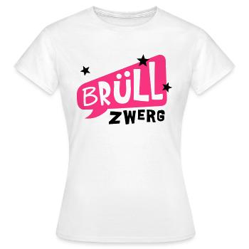 Howler nain - T-shirt Femme - blanc - Devant - AI Model Female 172 dark (172cm)