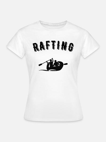 Rafting - Frauen T-Shirt - Weiß