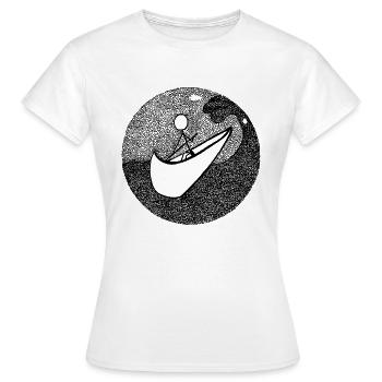 Erinnerungen - Frauen T-Shirt - Weiß - Vorne - AI Model Female 172 dark (172cm)