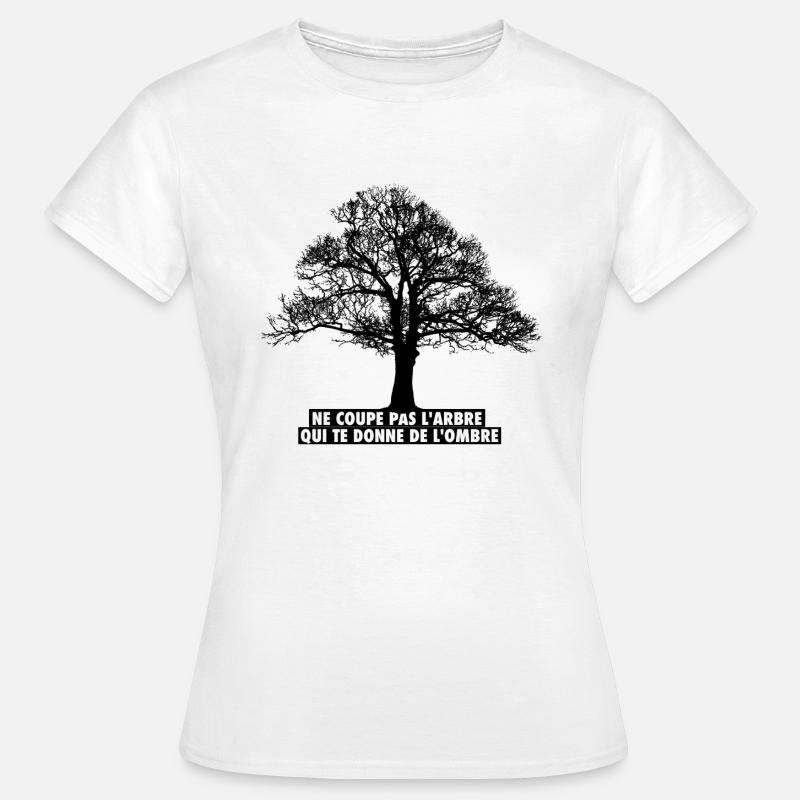 Der Baum - Frauen T-Shirt - Weiß